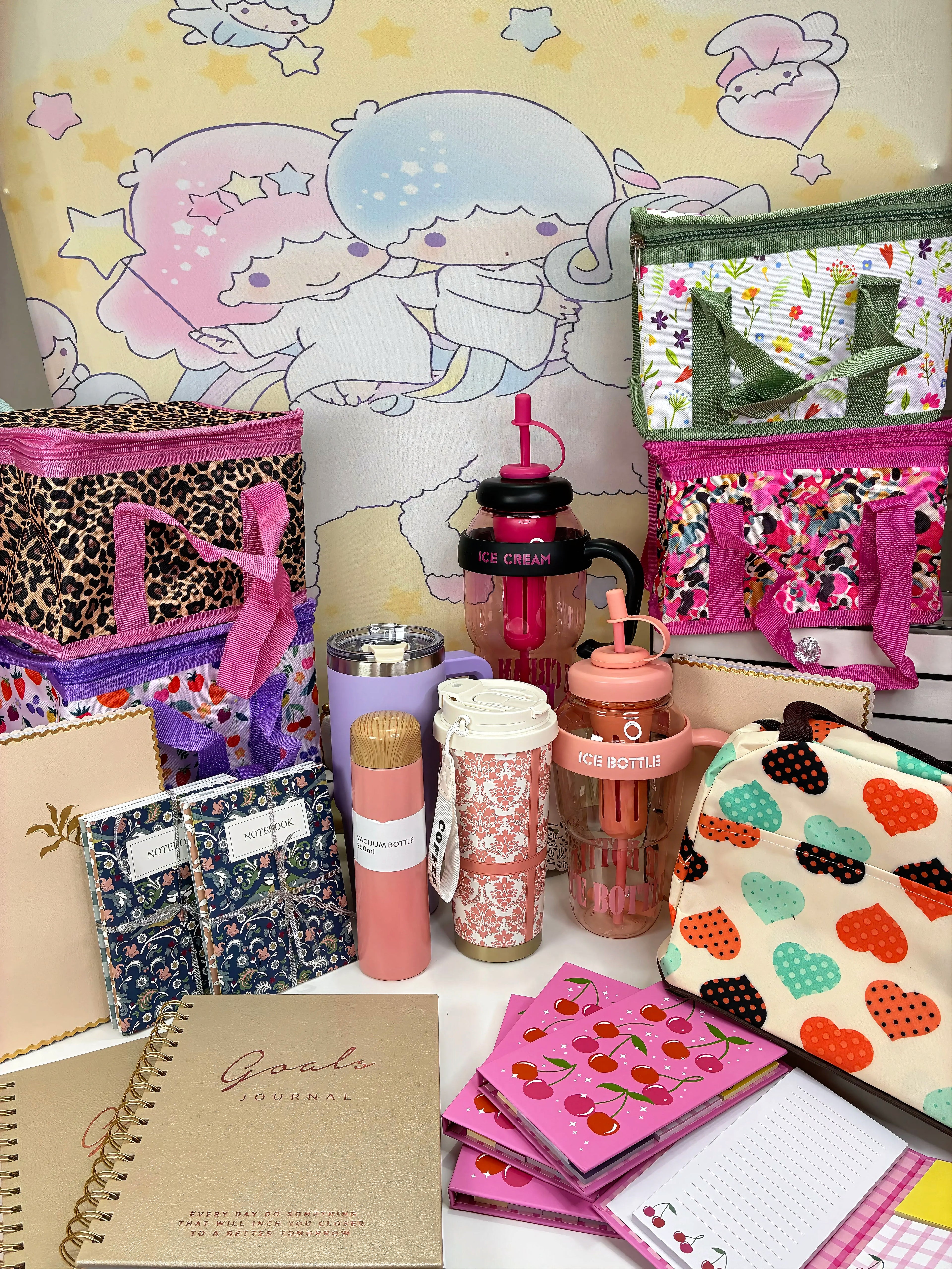 Themed lunch and stationary Work bundles